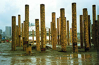 Safeco Field piles