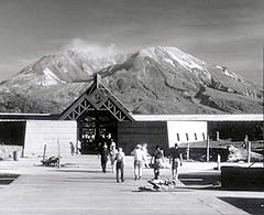 The Mount St. Helens Visitor's Services Center