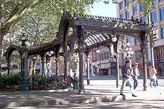 Pioneer Square pergola