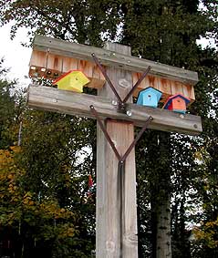 birdhouses